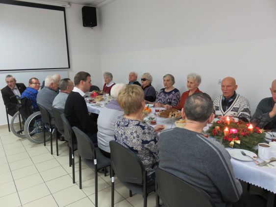 wigilia dla domowników domu senior wigor